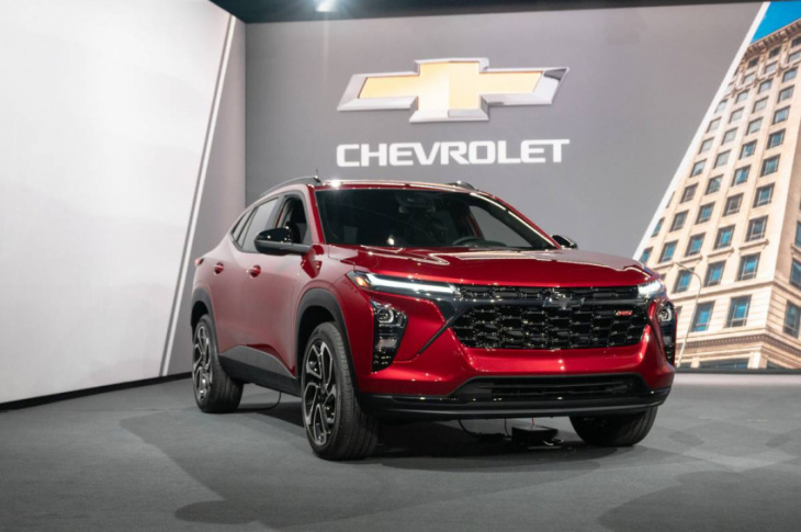 up close with the 2024 chevrolet trax