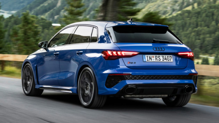 401bhp audi rs3 performance edition revealed
