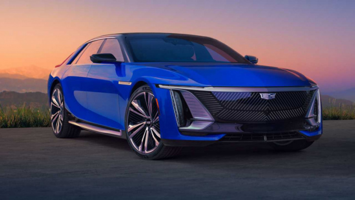 cadillac celestiq production model debuts as flagship ev with 600 hp