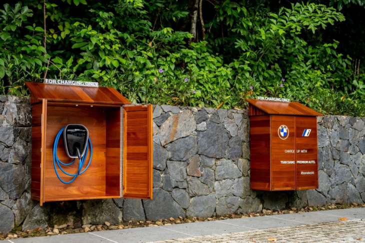 tian siang premium auto and bmw group malaysia provide ev charging points at the datai langkawi