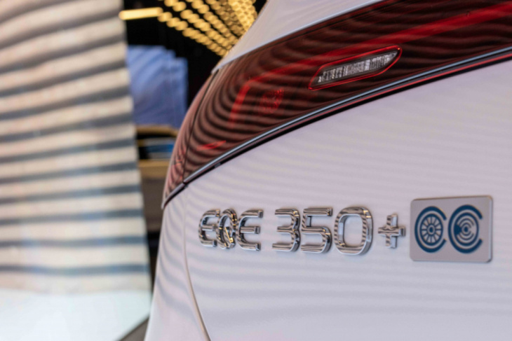 the eqe is mercedes-eq's new business klasse electric sedan
