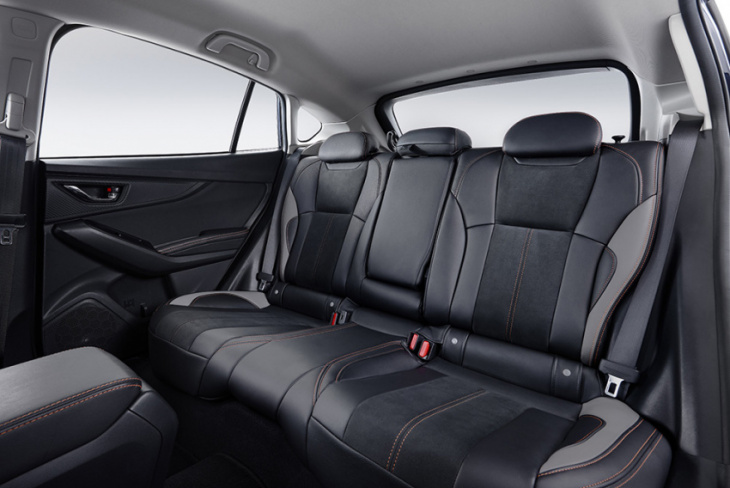 you can get a subaru xv with a leather-suede interior for a limited time
