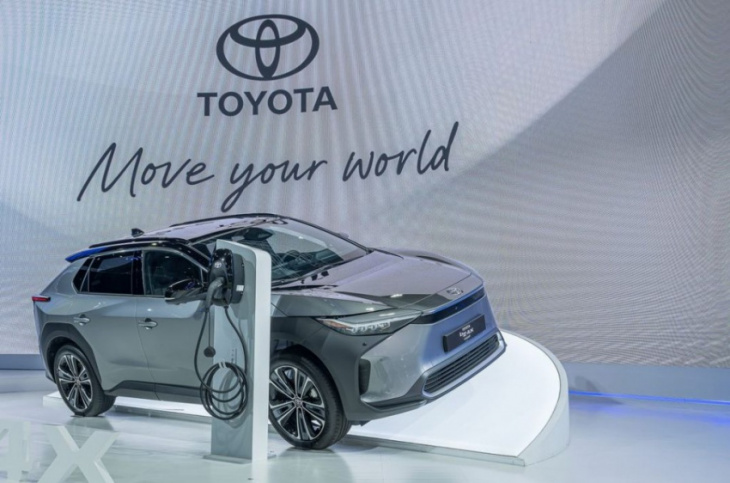 fast chargers signal imminent arrival of toyota's first all-electric vehicle