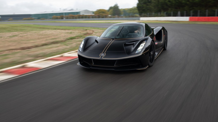 lotus launches evija fittipaldi: eight extra-special electric hypercars