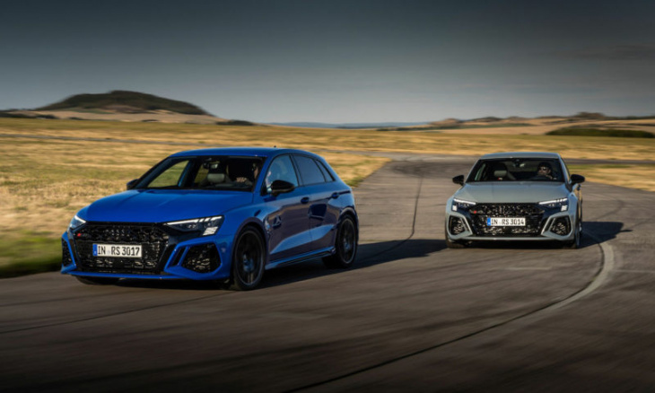 the rs3 performance edition, the sportiest model from audi sport