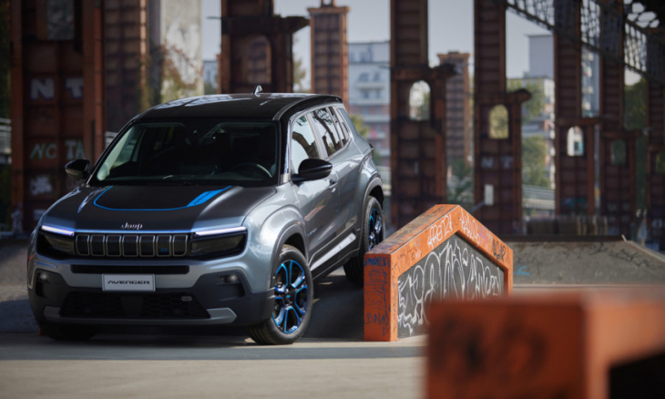 jeep enters the ev race with the all-new avenger
