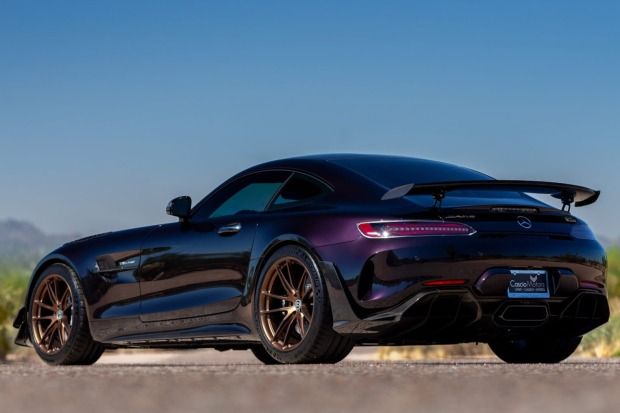 2020 mercedes-amg gt r pro being auctioned at no reserve