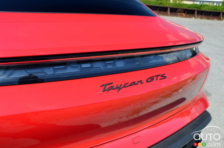 2022 porsche taycan gts review: electric and electrifying