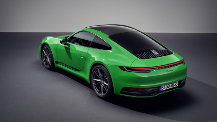today’s new flavour of porsche 911 is the weight-stripped carrera t