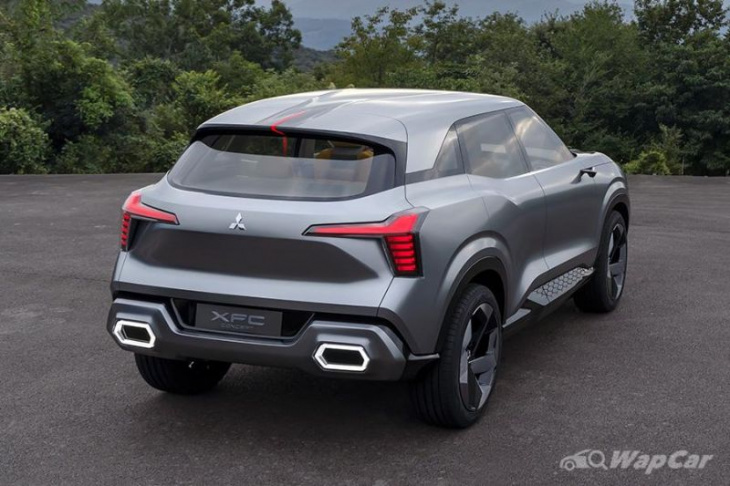 watch out hr-v and corolla cross! the mitsubishi xfc concept previews the all-new asx for asean
