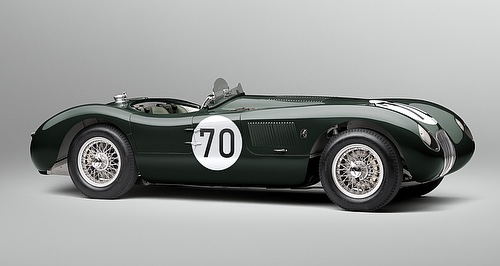 jaguar classic c-type 70-edition revealed