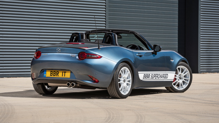 you want your mazda mx-5 to have this new bbr supercharger kit