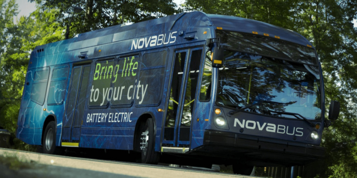 new york’s mta orders electric buses from nova bus