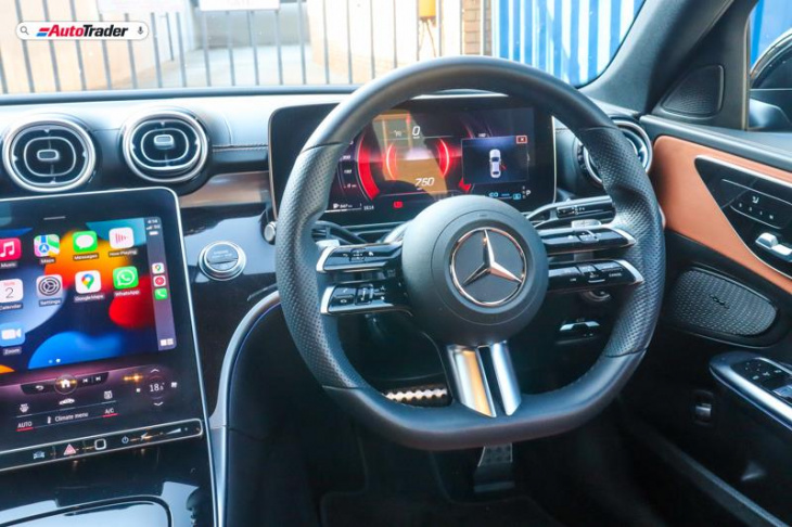 android, mercedes-benz c220d amg line (2022) review