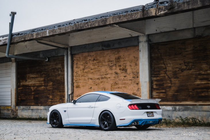 petty's garage warrior mustang: honoring active duty military with a supercharged 675hp v8