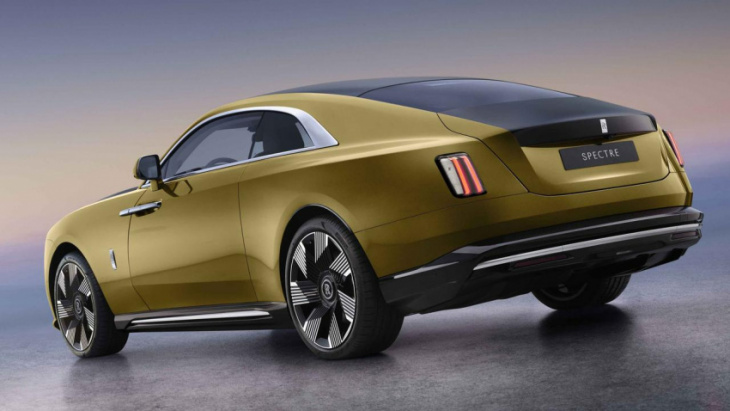 rolls-royce unveils new spectre electric car