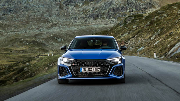 audi rs3 2023: 300km/h top speed makes it the fastest hot hatch ever with new performance edition