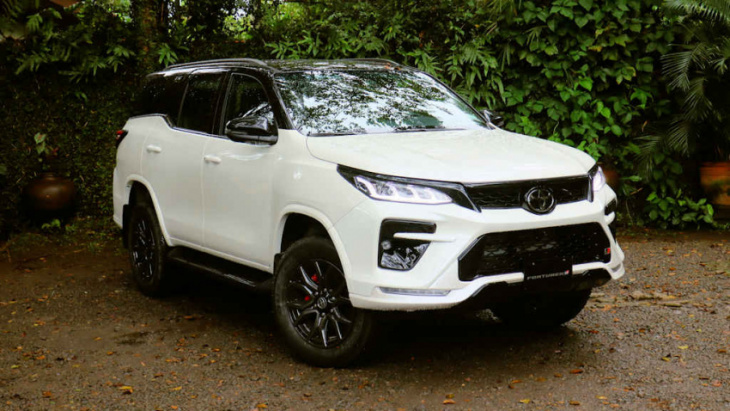 the gr sport is no longer the most expensive fortuner variant for toyota motor philippines