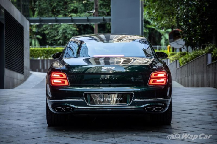 the bentley flying spur hybrid (phev) lets you get chauffeured around from rm 2.3 million