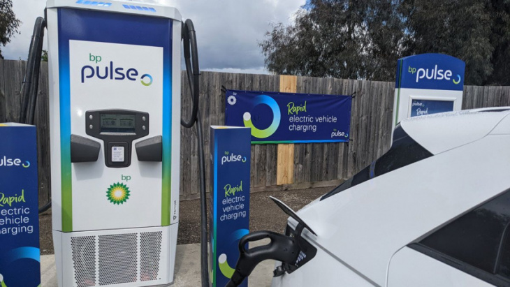 bp unveils its first fast-charging station in australia