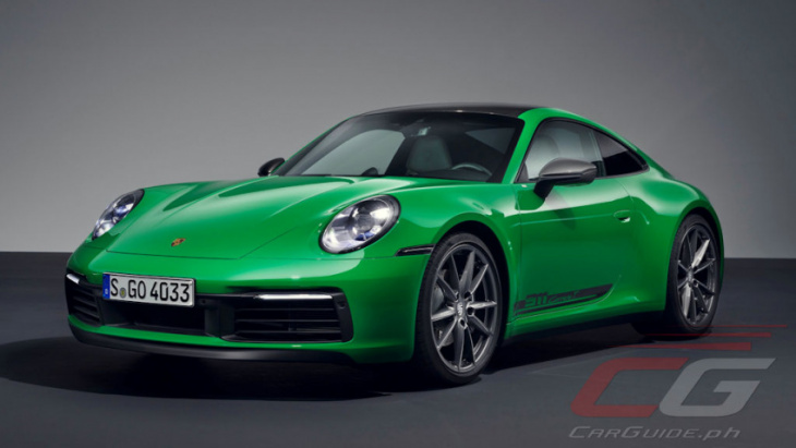 porsche expands the 911 family alphabet with the 2023 911 carrera t