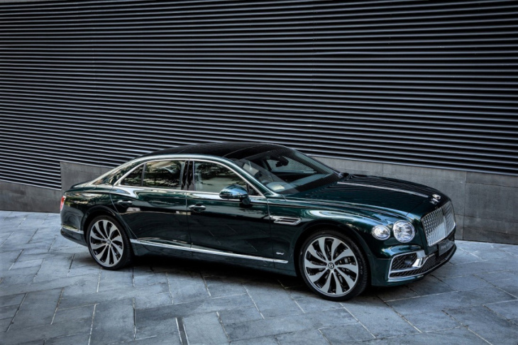 you will have to wait to get your bentley flying spur hybrid