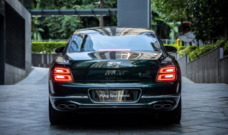 the 2022 bentley flying spur hybrid touches down in kuala lumpur