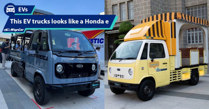 this mt30 ev truck is the honda e's commercial vehicle lookalike, priced like a city in thailand