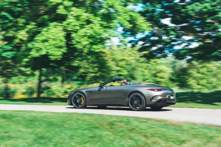 tested: 2022 mercedes-amg sl63 reconnects with its fan base