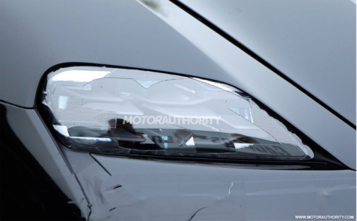 2024 porsche taycan spy shots: mid-cycle update coming