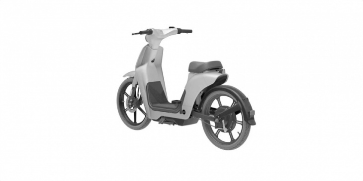 honda’s first electric moped design revealed in patent filings, giving us an early look