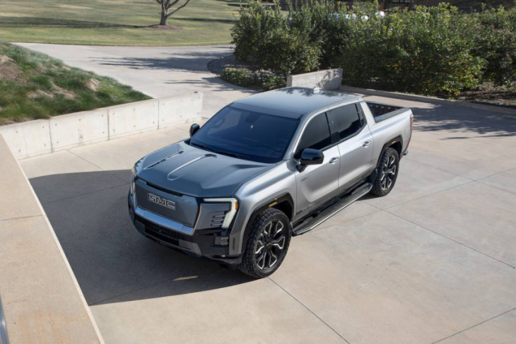 2024 gmc sierra ev joins growing avalanche of ev pickups with denali edition 1