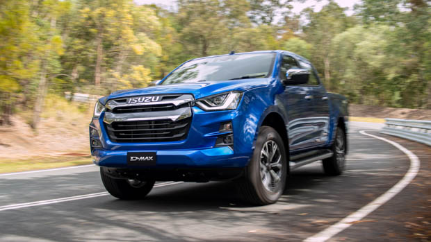 isuzu d-max 2023: gas-strut tailgate, fresh grille, wheels and colours for updated ute in australia