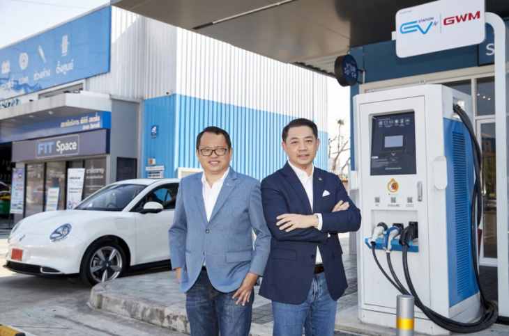 gwm partners with ptt to build ev charger network