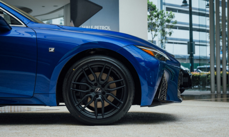 lexus is350 f sport receives forged bbs wheels and lsd for ph