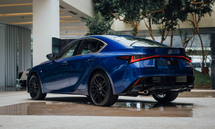 lexus is350 f sport receives forged bbs wheels and lsd for ph