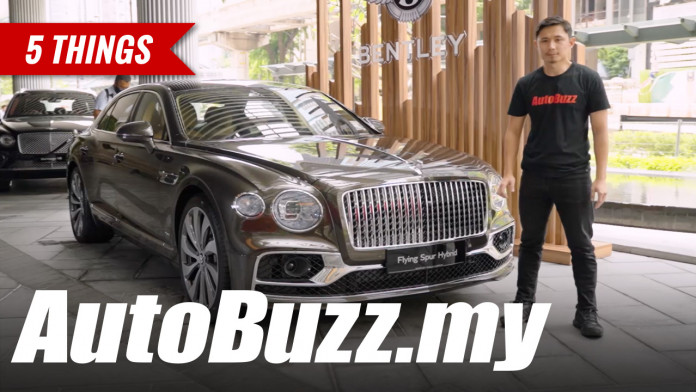 video: bentley flying spur hybrid, 2.9l v6 from rm945k – 5 things