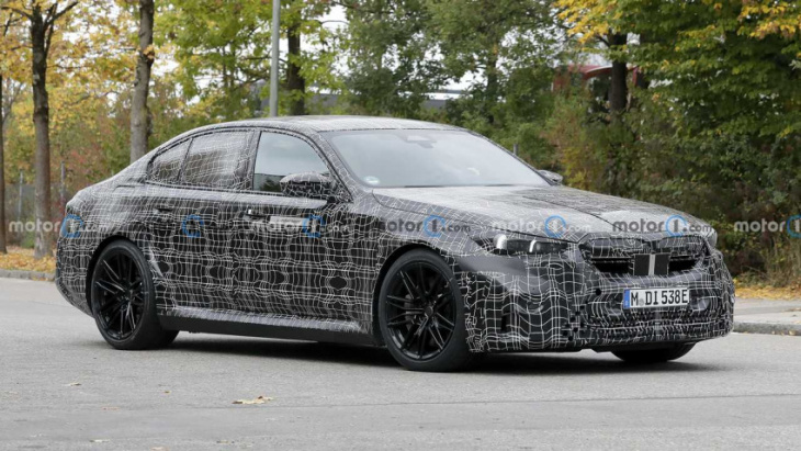 bmw says we should keep our eyes peeled for an m5 touring on the nurburgring