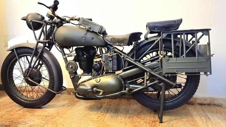 pics: completed restoration of my 1944 triumph 3 hw military motorcycle