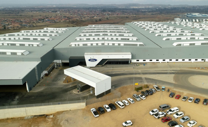 ford south africa’s high-tech frame plant starts building the new ranger’s chassis – photos