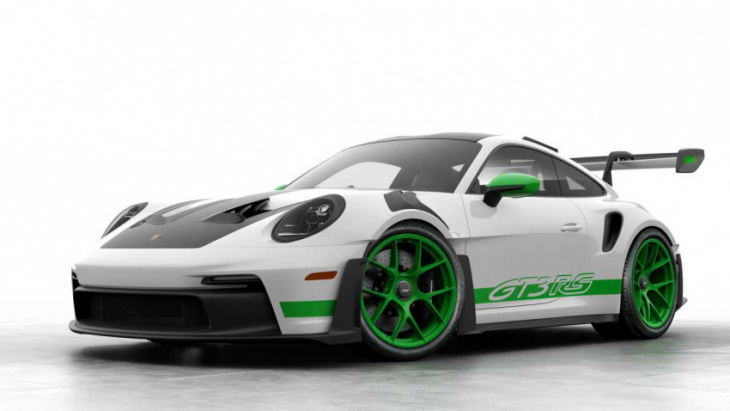 porsche 911 gt3 rs tribute to carrera rs package debuts with retro look