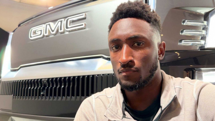 mkbhd checks out 2024 gmc sierra ev, points out many cool design details