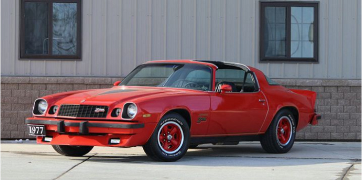 the 1977 chevrolet camaro z28 was a hit, thanks to these amazing features.