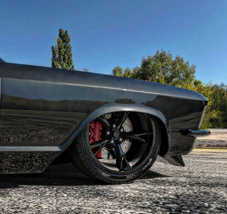 this slammed and murdered out 1965 buick riviera is a stunning neo classic