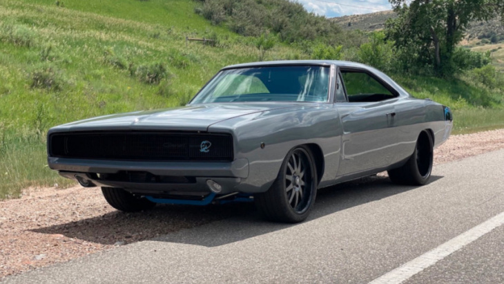 hellephant-powered 1968 dodge charger heads to auction