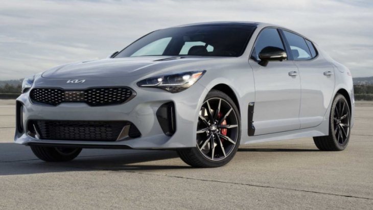goodbye to another rear-drive performance sedan? kia stinger faces chopping block in 2023: report