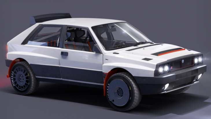 still saving for that awesome three-door lancia delta restomod? we have some bad news