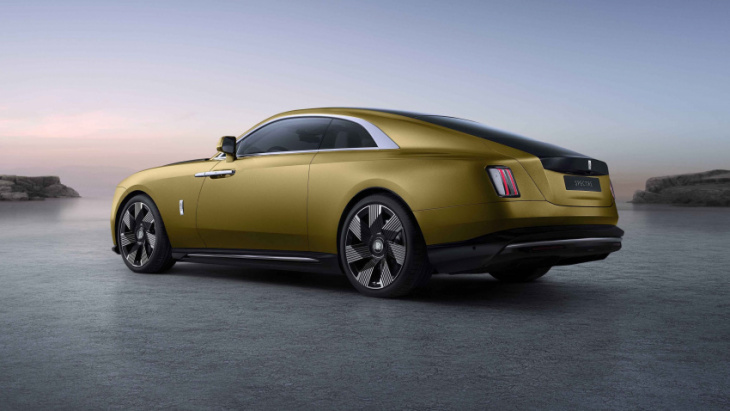 rolls-royce spectre is the brand’s first all-electric vehicle