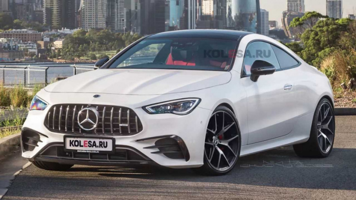 mercedes-amg cle 53 unofficial renderings preview sleek new coupe