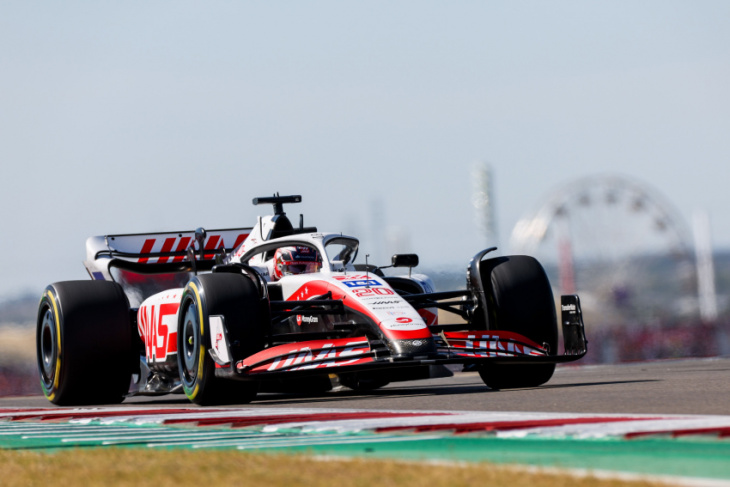 haas f1 team end long dry spell with points on home turf